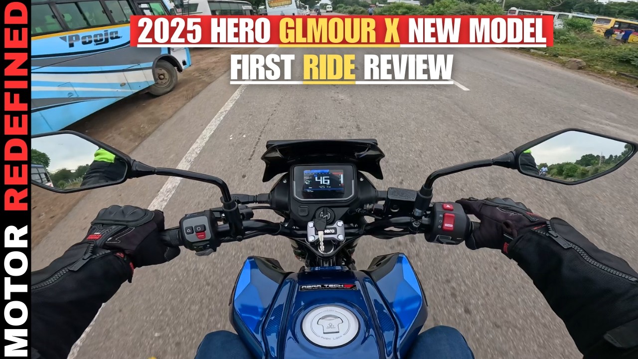All New 2025 Hero Glamour X Ride Review | Cruise Control, Ride Modes & Ride By Wire| Segment KIller?