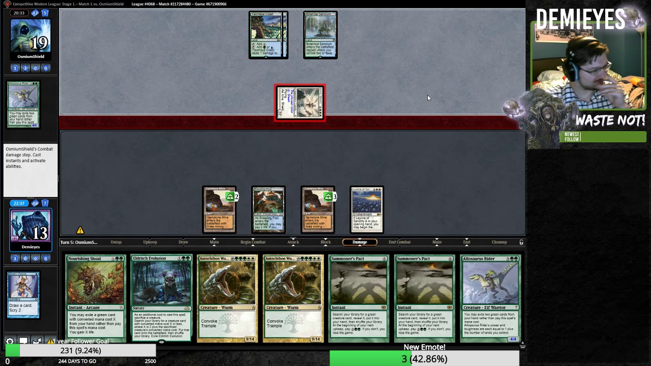 2 Hours of Neoform Griselbrand combo! Comp leagues!