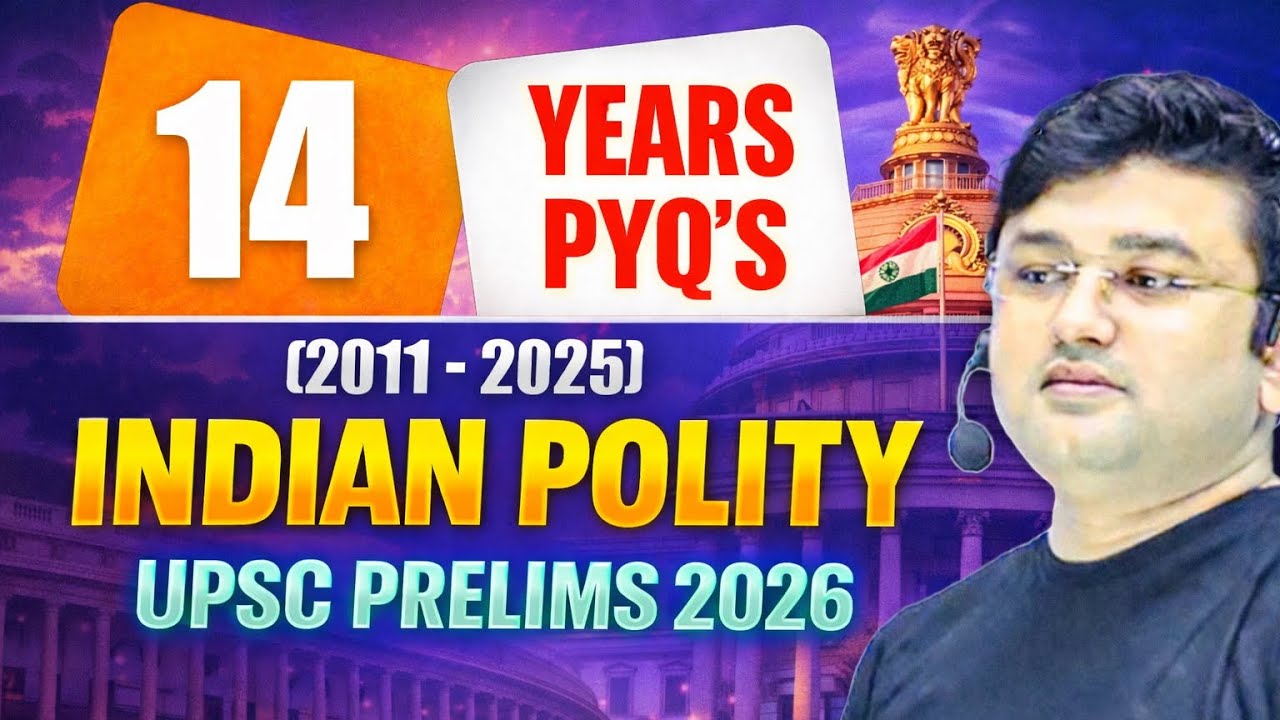 Prelims 2026: Polity ke 50 Most Expected PYQ | 100% Repeat Concept | By Jeet Dwivedi