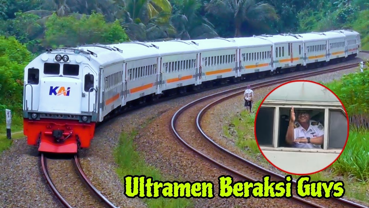 SELEBRASI BERGAYA ULTRAMEN DI KABIN LOKOMOTIF CC 203 KEDIPAN LAMPU GENIT & S35 PUANJANG WOOWWW