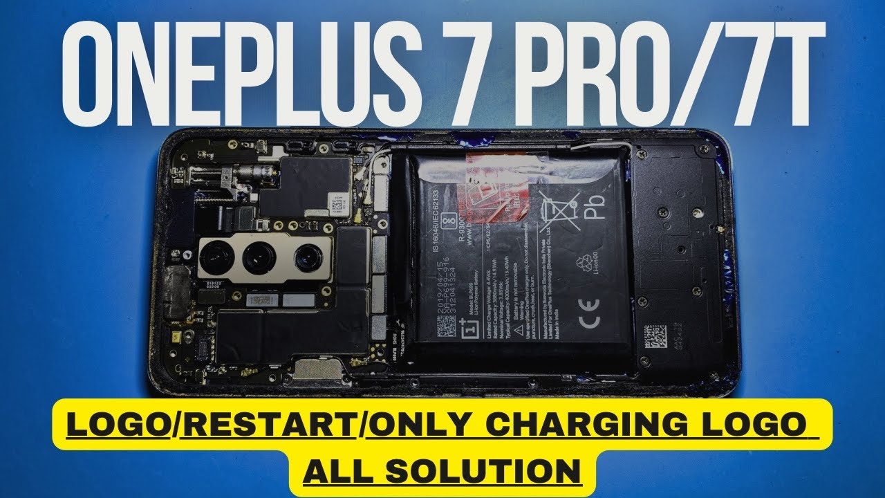 Oneplus 7Pro | 7T | Hang On Logo | Only Charging Logo | Display Line Problem 👍
