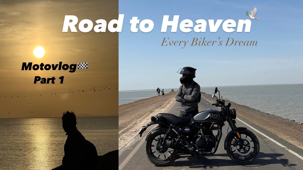 Road to Heaven | Runn of Kutch Series Part 1 | Motovlog 🛣️⛺️