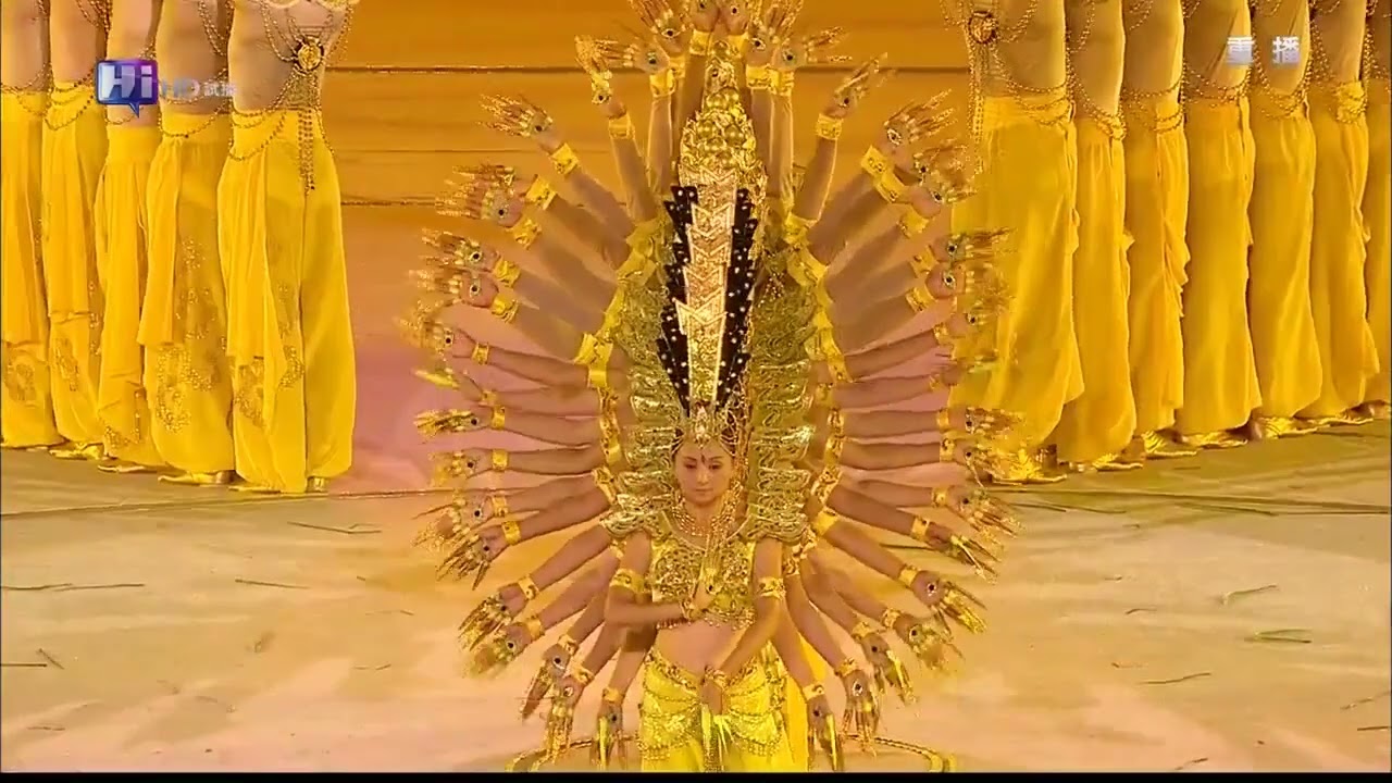 1000 Hands Bodhisattva dance part 2.