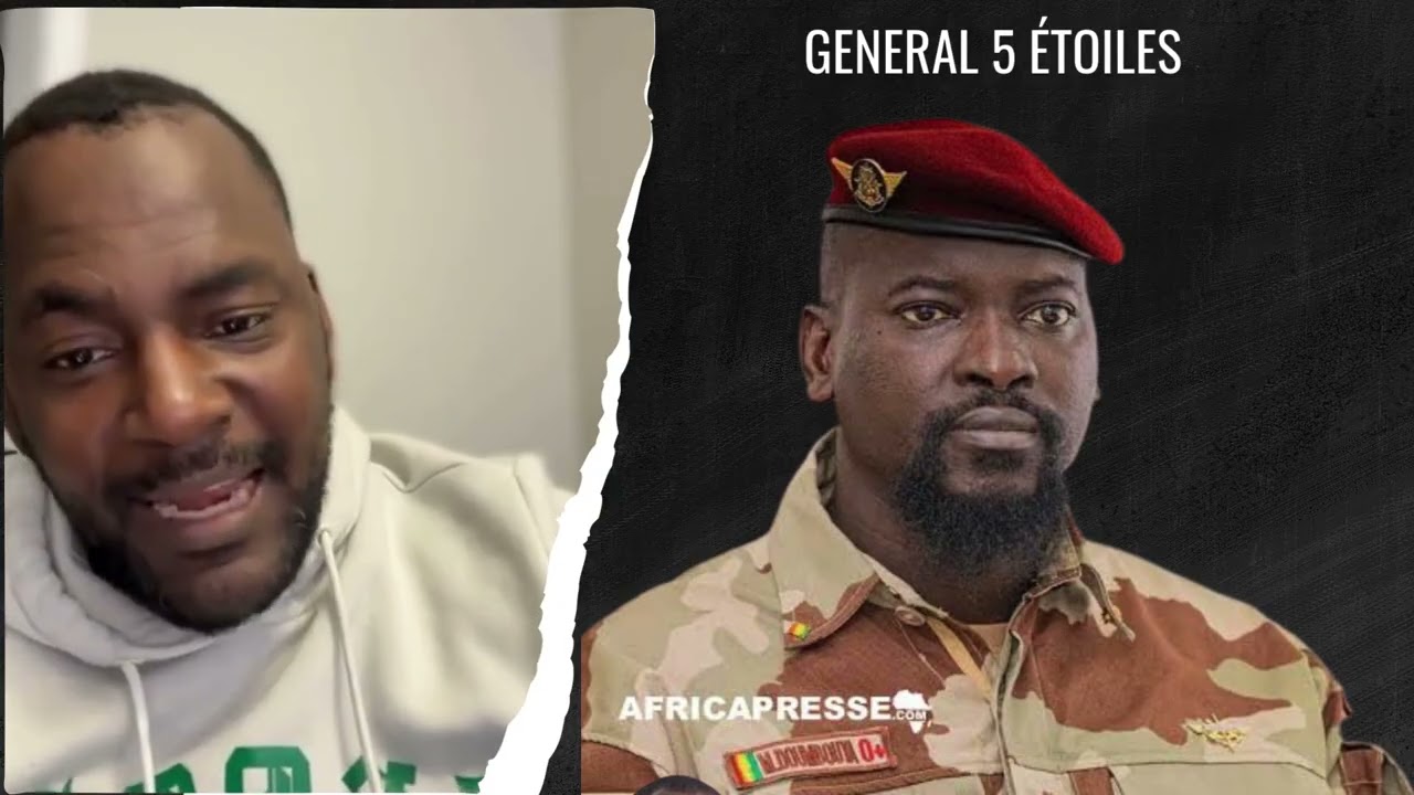 GUINÉE :GÉNÉRAL 5 ÉTOILES FACE A MAMADI DOUMBOUYA 