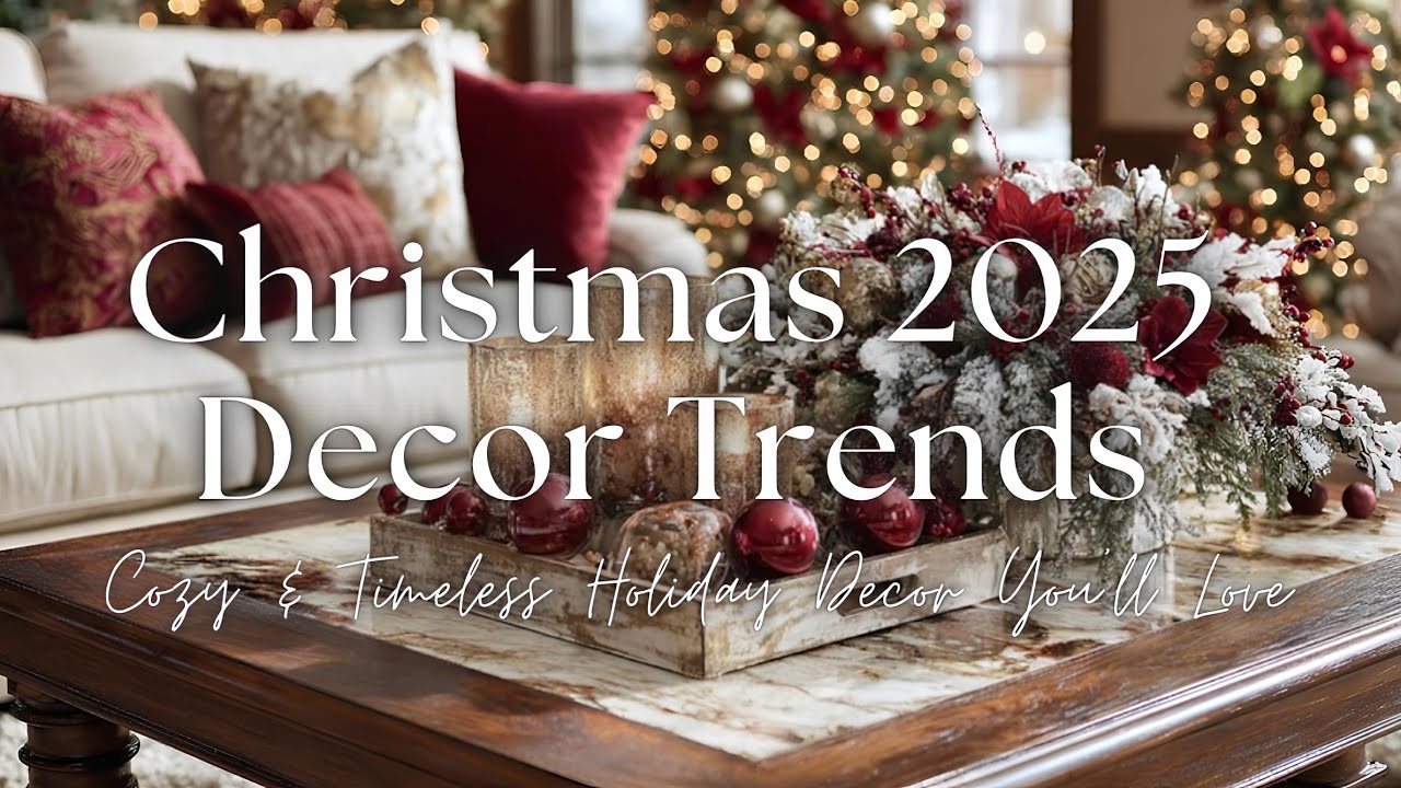 🎄Самые красивые рождественские тренды 2025 года, в которые вы влюбитесь (уютный и вневременной пр...