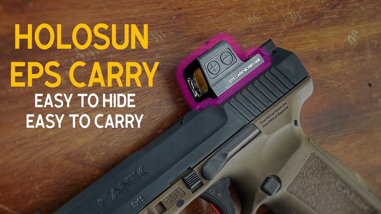 Holosun EPS Carry. The best optic for concealed carry?