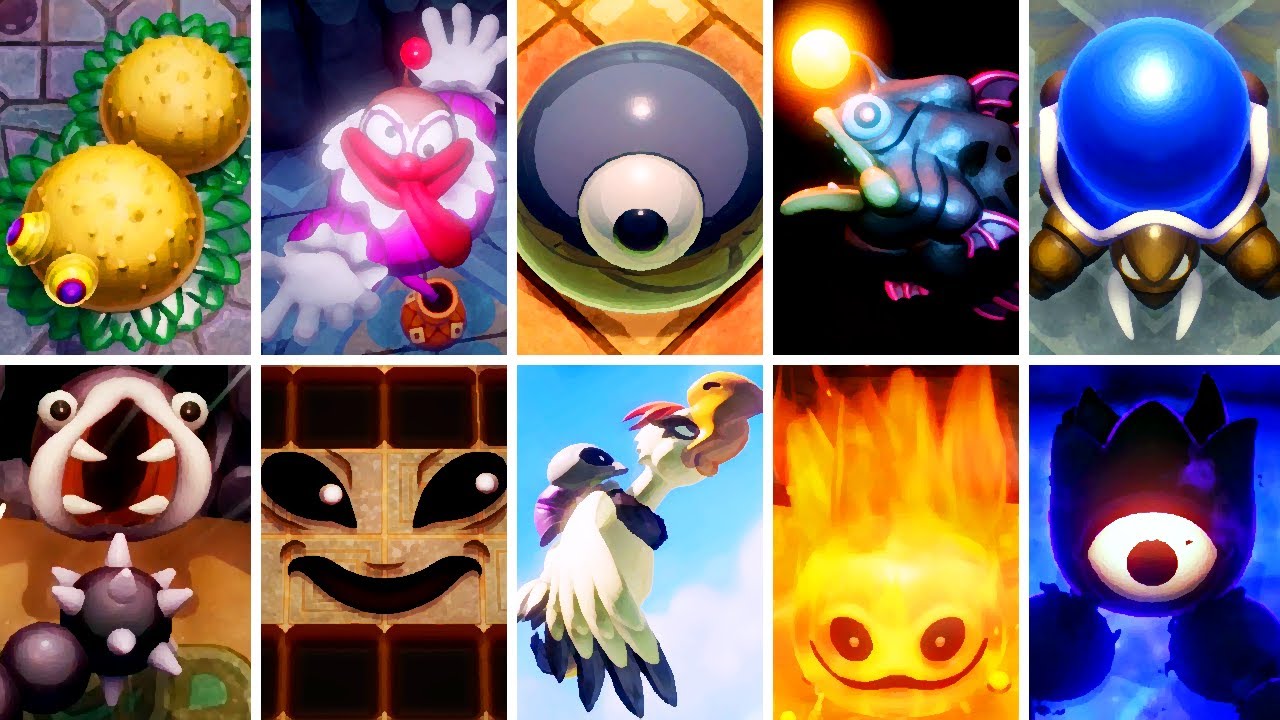 Zelda: Link's Awakening (Switch) - All Bosses (No Damage)