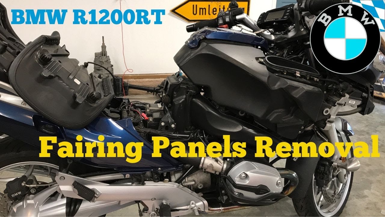BMW R1200RT HOW TO: Fairing Panel Removal 2005-2013