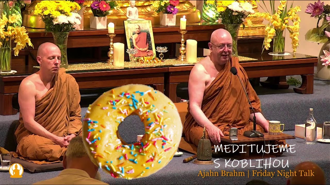 Meditace pro děti (s Koblihou) | Ajahn Brahm | [české znění] | 5.3.2021