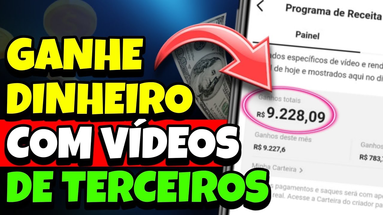 Ganhe DINHEIRO com Cortes de VÍDEOS de TERCEIROS no KWAI CUT! Monetize SEM aparecer!