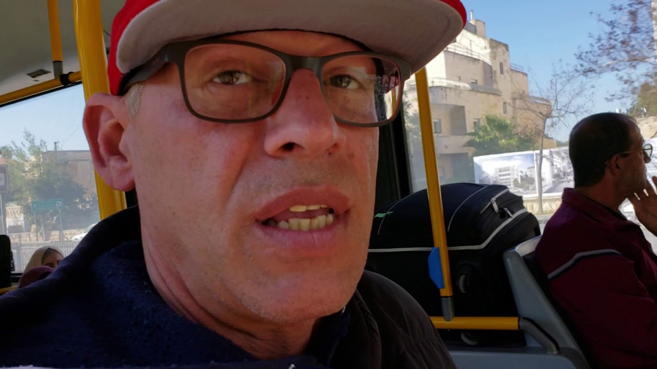 Jerusalem to Bethlehem by Bus-2018