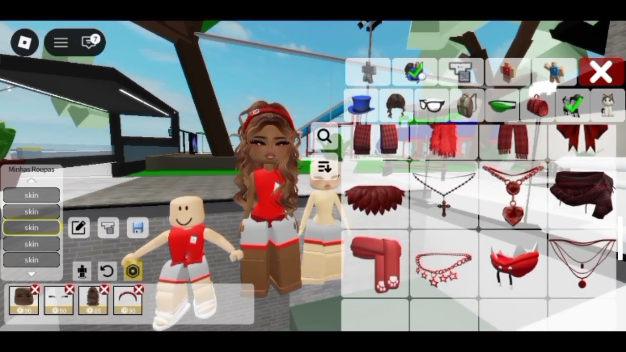 Skin Paty versão:red❤️♥️🍒 #roblox #videoviral #fypシ 