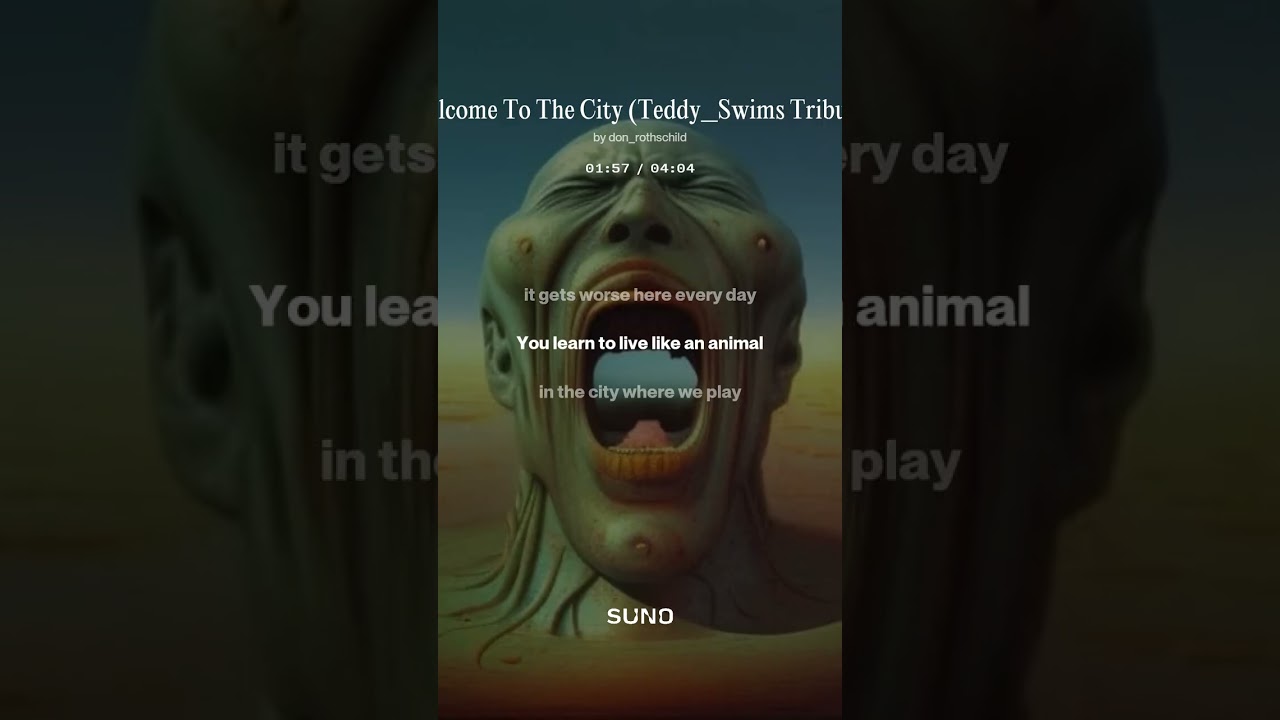 Welcome To The City (Teddy_Swims Tribute)