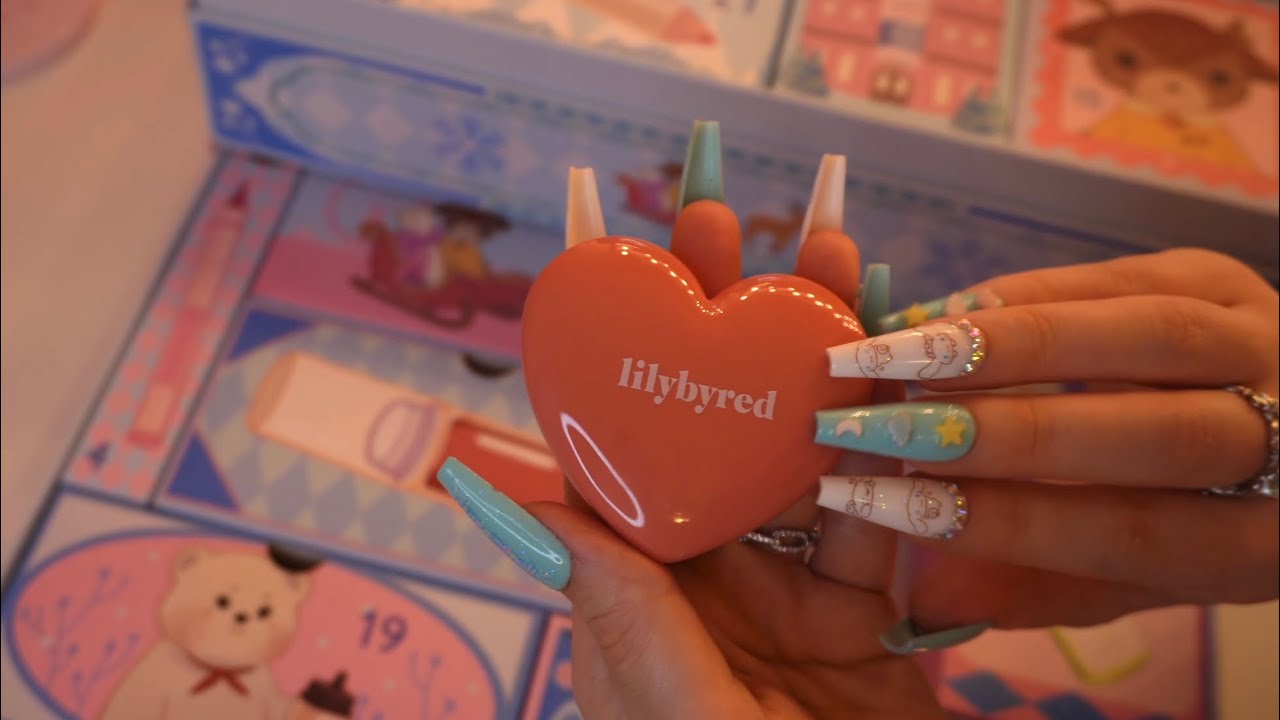 ASMR YesStyle Advent Calendar Unboxing + Giveaway 💙☃️❄️