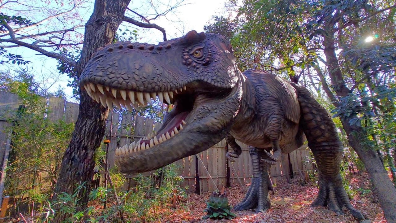Путешествие во времени в мир динозавров? ? 🦖Парк Юрского периода в Айти [Дино-приключения в Нагое]