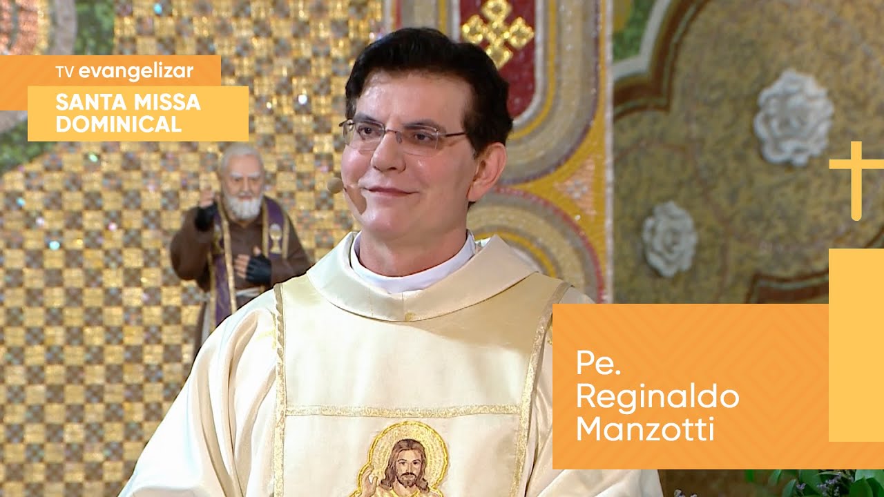 2º Dom. Páscoa | Santa Missa Dominical com @PadreManzottiOficial | 07/04/24