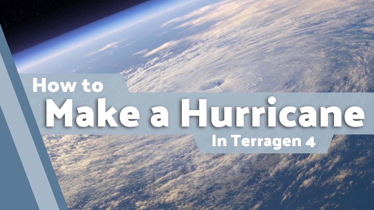 Terragen 4 Basics: Create a Hurricane