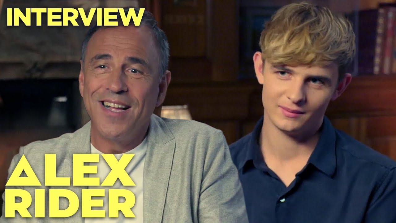 #AlexRider | Otto Farrant & Anthony Horowitz Interview