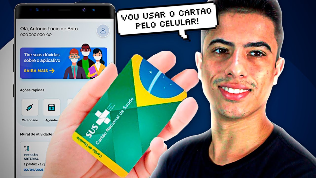 Como acessar e usar CARTÃO DO SUS DIGITAL pelo seu celular!