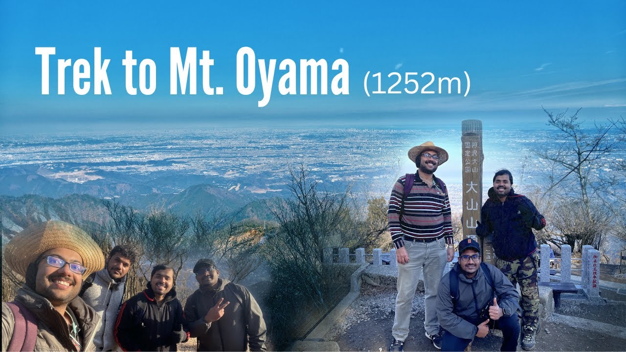 Trek to Mt. Oyama...