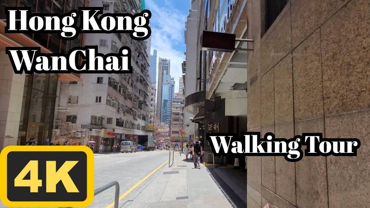 Walking in Hong Kong | 4K | WanChai | Walking Tour | ASMR | 2023/July