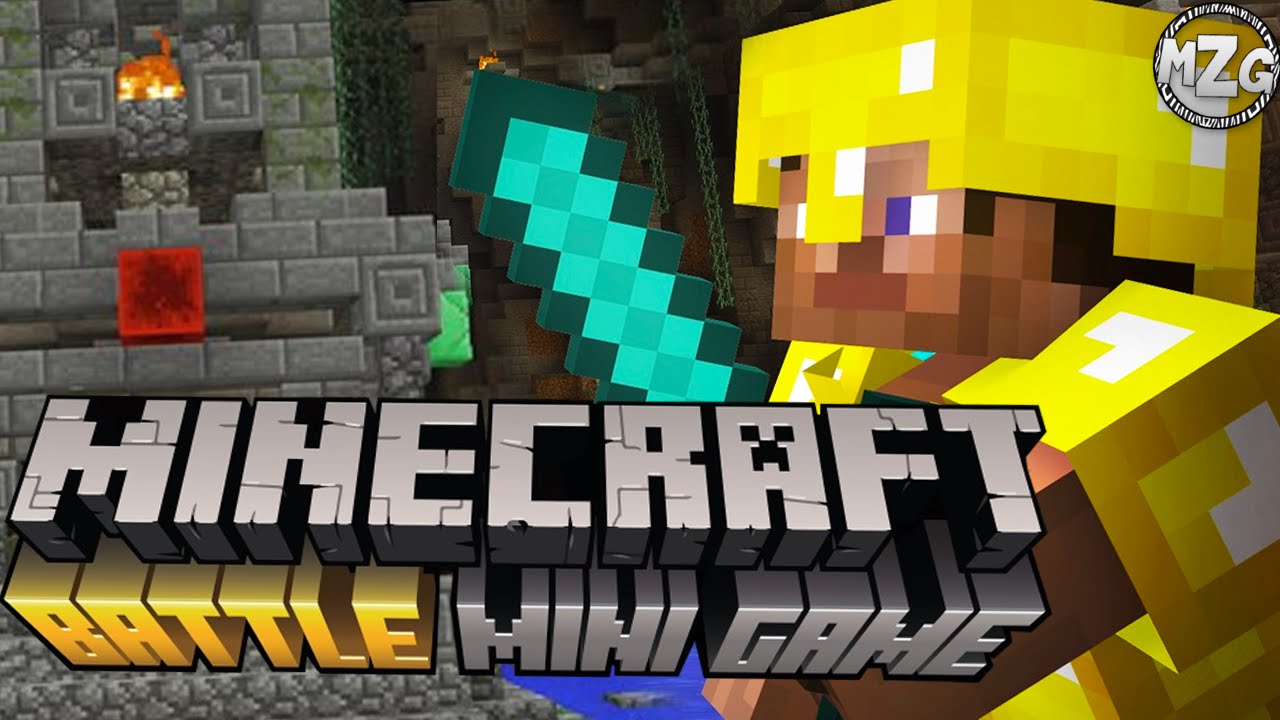 РЕЖИМ БОЯ!? - Геймплей Minecraft PS4 Battle Mini Game - Эпизод 1