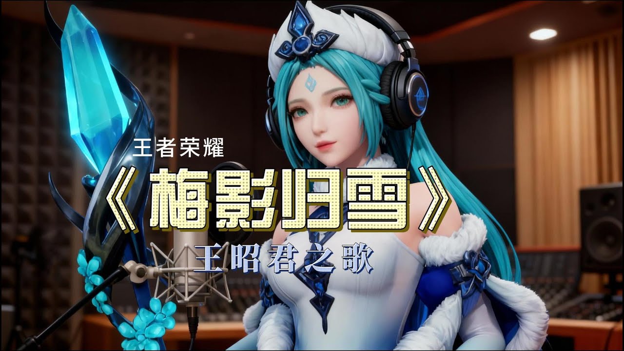 《梅影归雪》王昭君的雪，不是寒冷，是三千年的哭声