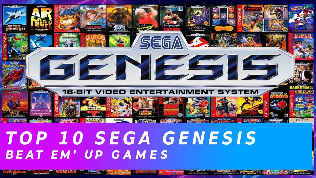 Top 10 SEGA Genesis OR Megadrive BeatemUp Games