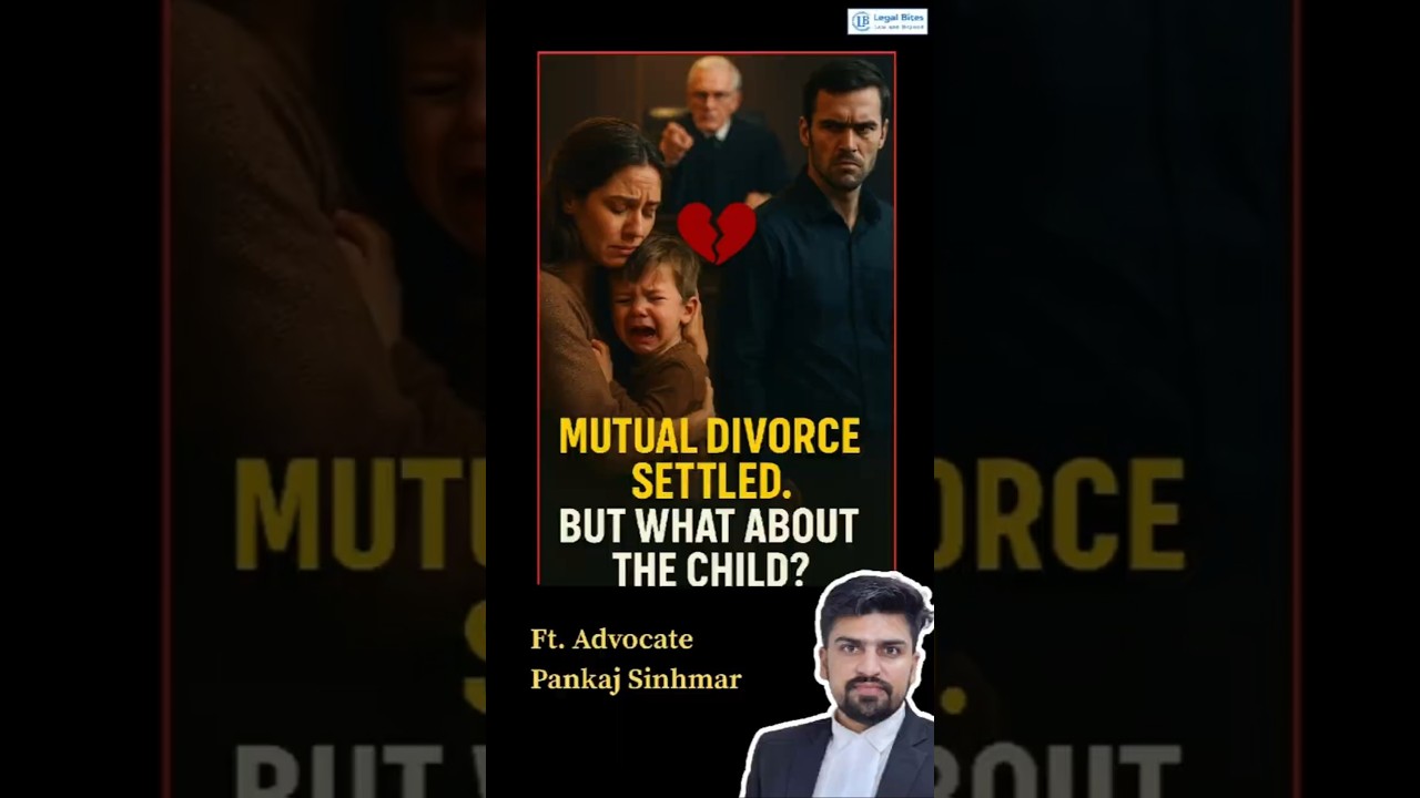 Who Gets the Child After Divorce? | Child Custody Laws Explained | Legal Bites Shorts