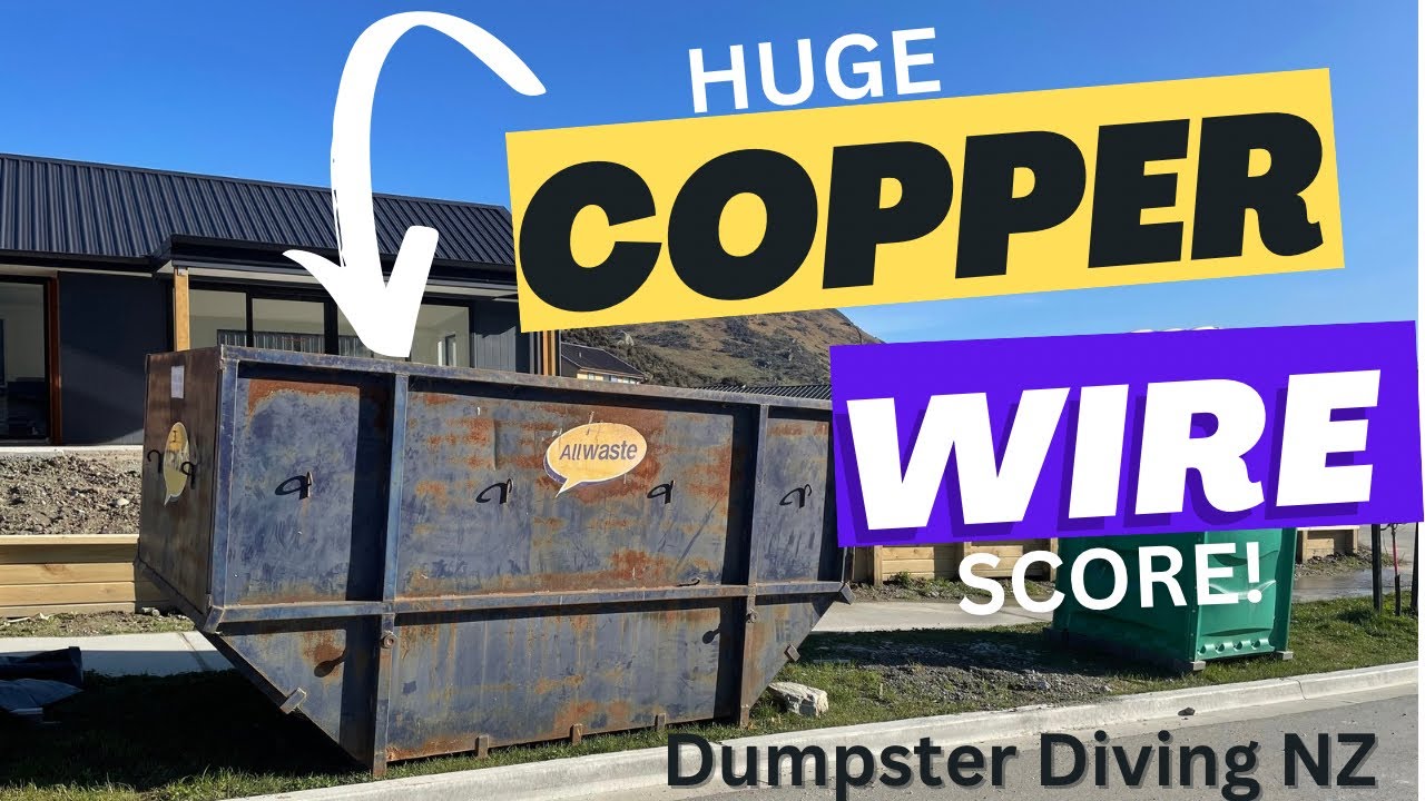 Dumpster Diving The Most Copper Wire I Have EVER Found!!