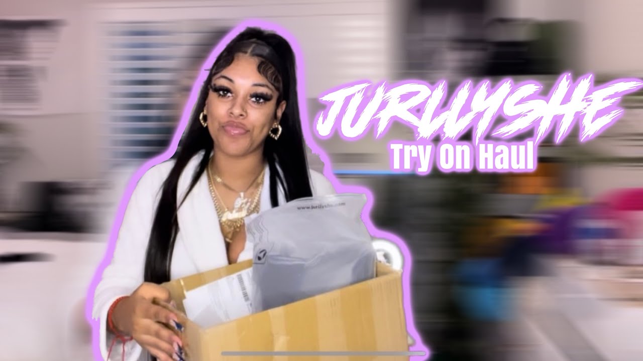 JURLLYSHE TRY ON HAUL! GRAPHIC TEES, SWEATS, 2 PIECE SET +MORE | Golden.toned✨🍂