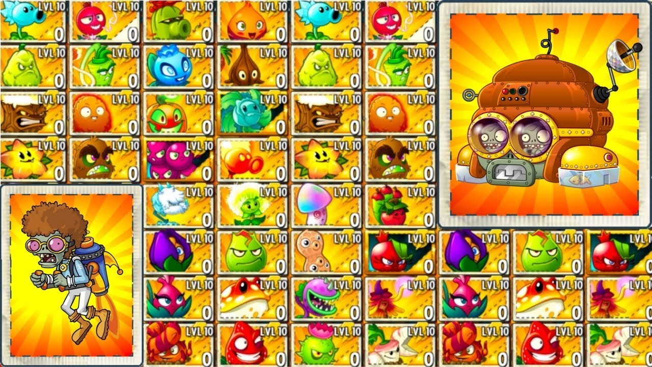 Every Plant Power UP in Plants vs Zombies 2 All Plants vs Disco Tron 3000 Max Challenge PVZ 2