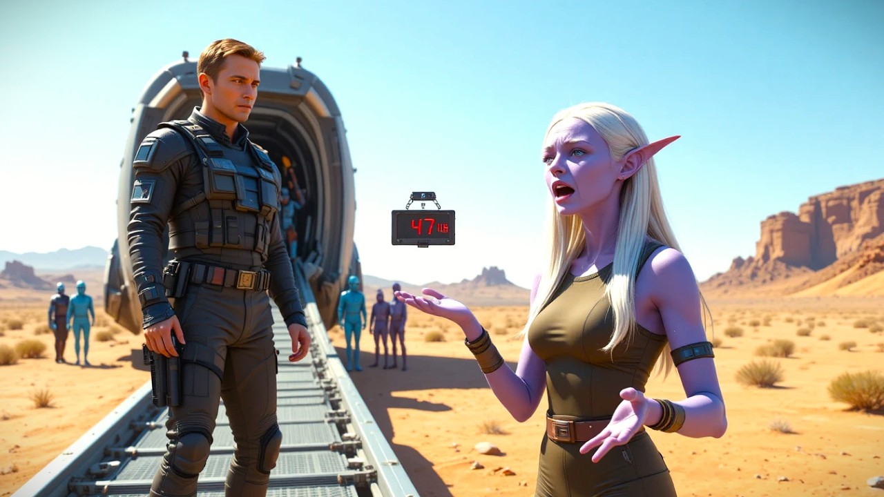 She Weighed 47 Pounds — Her Own Planet Called Her A Criminal — One Human Changed Everything | HFY