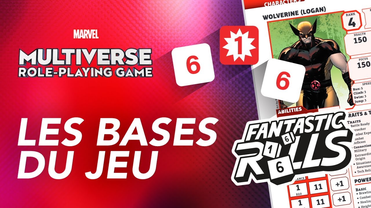 Marvel Multiverse RPG | Les bases du jeu & quelques conseils