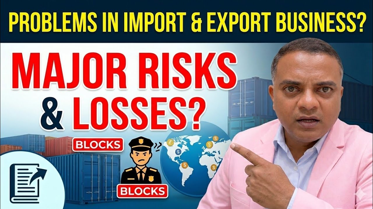 Imports & Exports Business: Opportunities & Problems Explained Clearly | Telugu