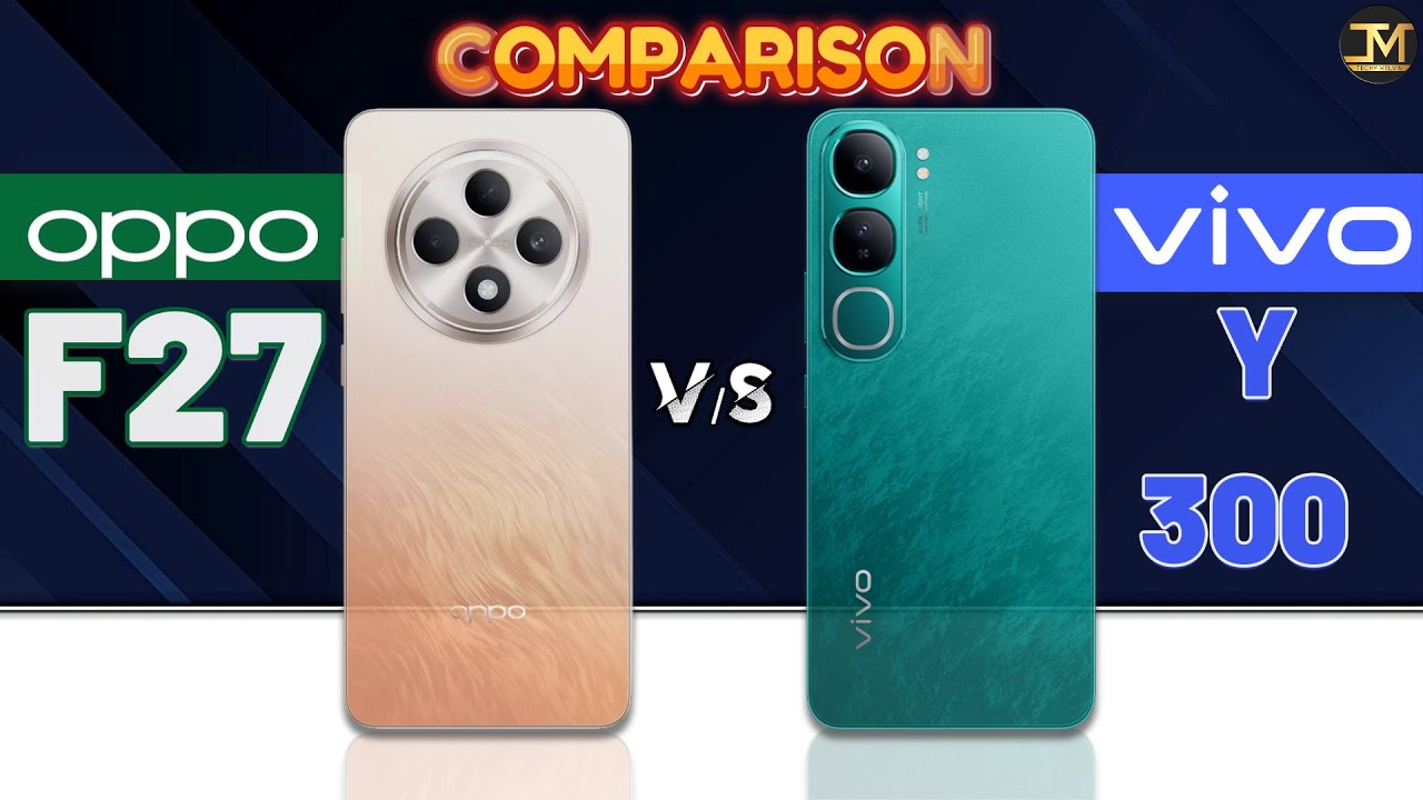 vivo Y300 vs OPPO F27 : Which Phone is Best❓😮
