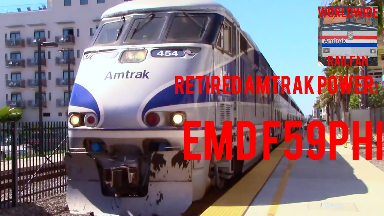 Retired Amtrak Power: EMD F59PHI