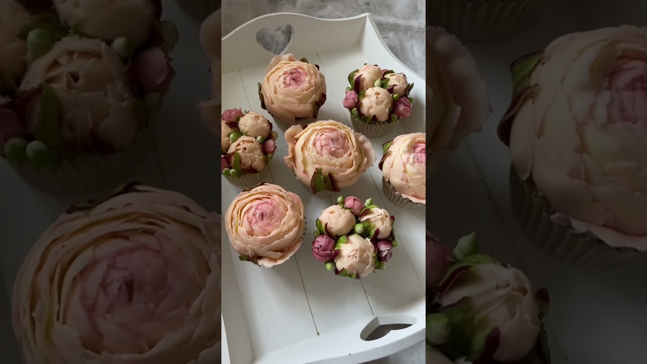 This weeks buttercream floral cupcakes 🧁