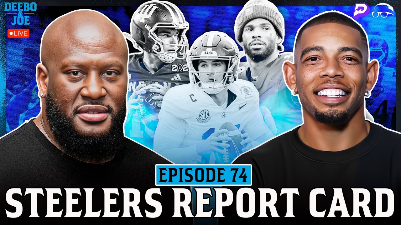 Steelers NFLPA Report Card Grade, Ty Simpson to Pittsburgh? + Mendoza vs. Shedeur | Deebo & Joe