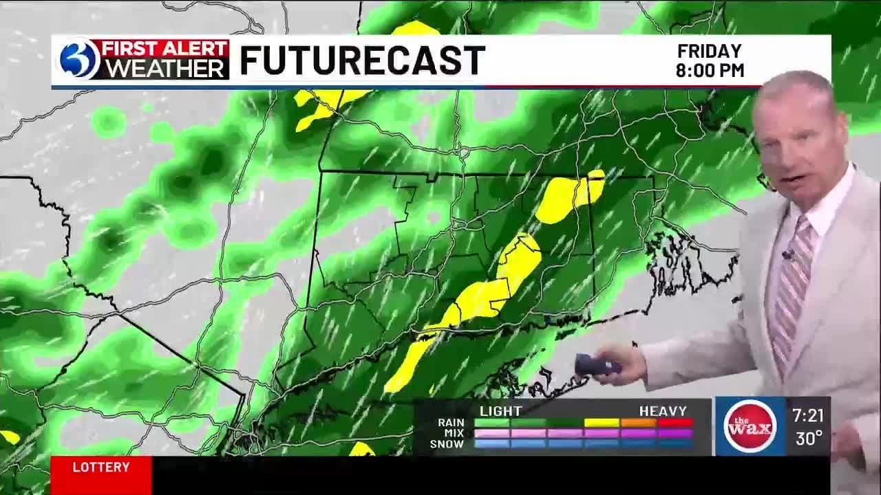 FORECAST: Trending milder also unsettled to end the week
