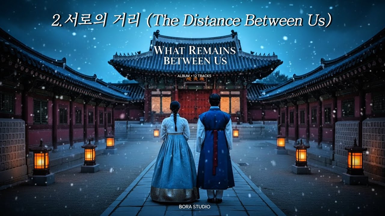 서로의 거리 (The Distance Between Us) - Bora Studio | Emotional K-Drama OST, Lyric Video
