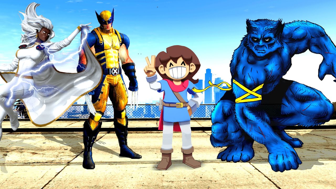 Playing As EVERY X-MEN In GTA 5 ... (Secret Powers!)