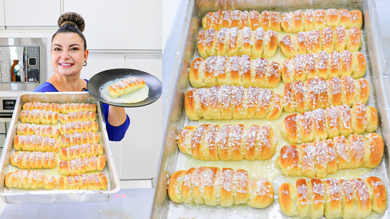 NUNCA MAIS VOCÊ VAI TER PREGUIÇA DE FAZER ENROLADINHO DE QUEIJO