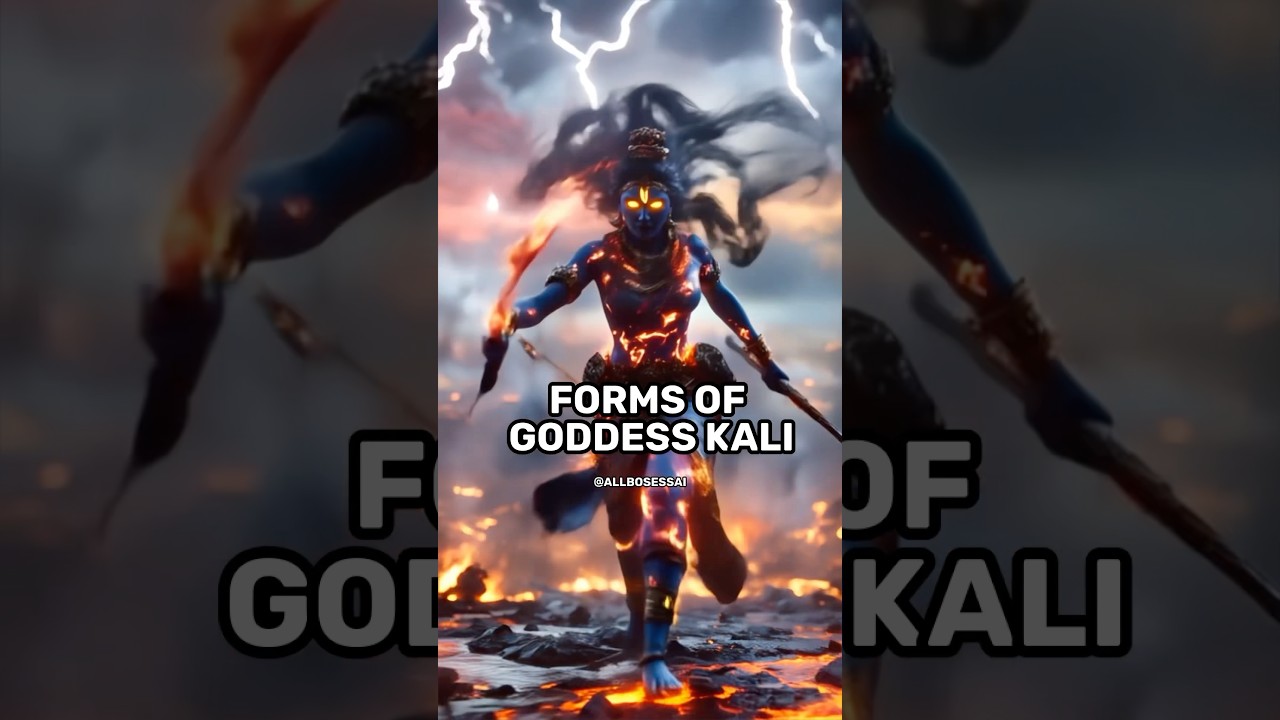 Forms of Goddess Kali 🔱 | 9 Faces of the Fierce Mother#formofkali #hindugoddess #kali #mahakali