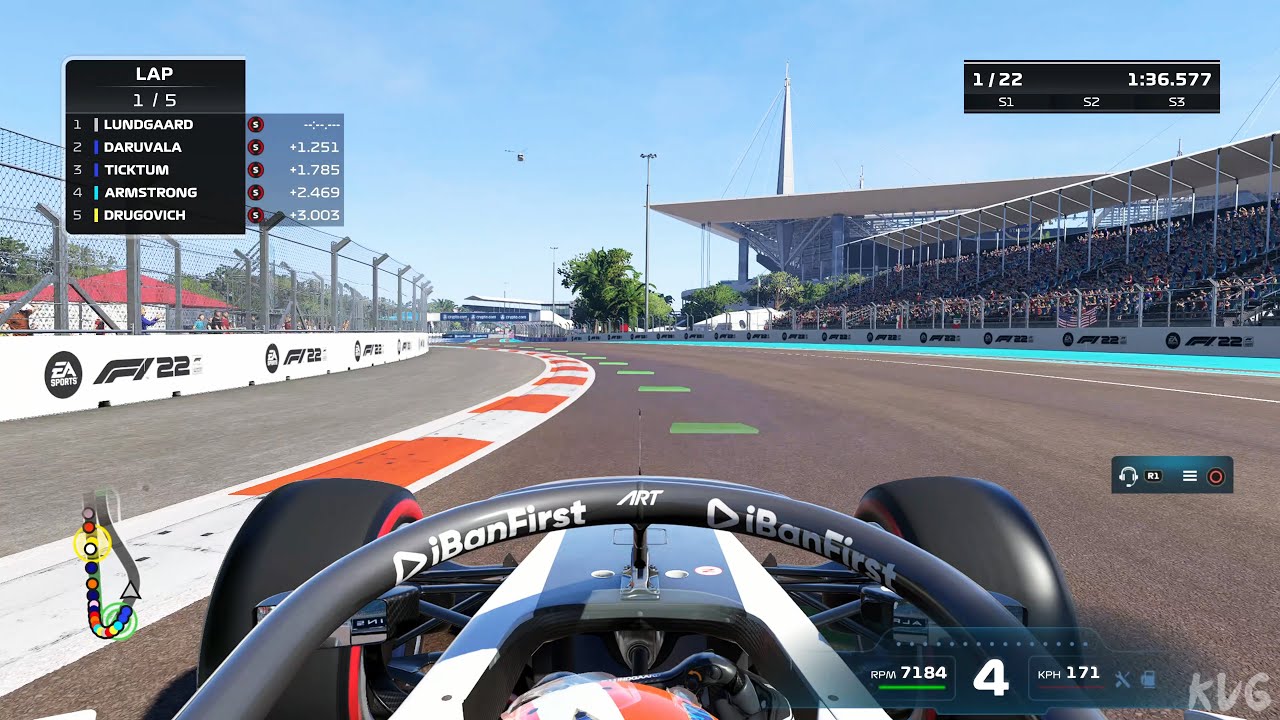 F1 22 - Christian Lundgaard Gameplay (PS5 UHD) [4K60FPS]