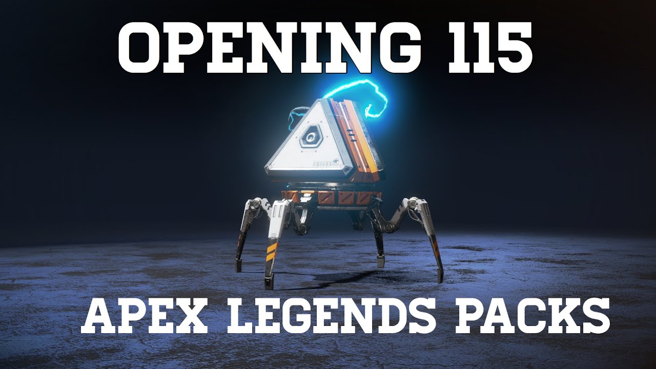 Opening 115 Apex Legends Crates (Rarest Unlock In Game Wraiths Knife)