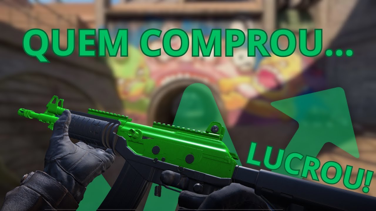 Quem comprou essa SKIN... LUCROU! + Rotina de pesquisa para encontrar OPORTUNIDADES no MERCADO de CS