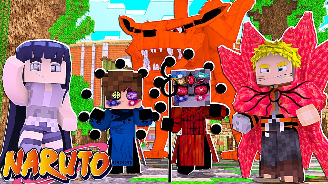 Minecraft PE - Who's Your Family? O FILHO DE NARUTO E HINATA VIROU O DEUS UNIVERSAL!! (Naruto)