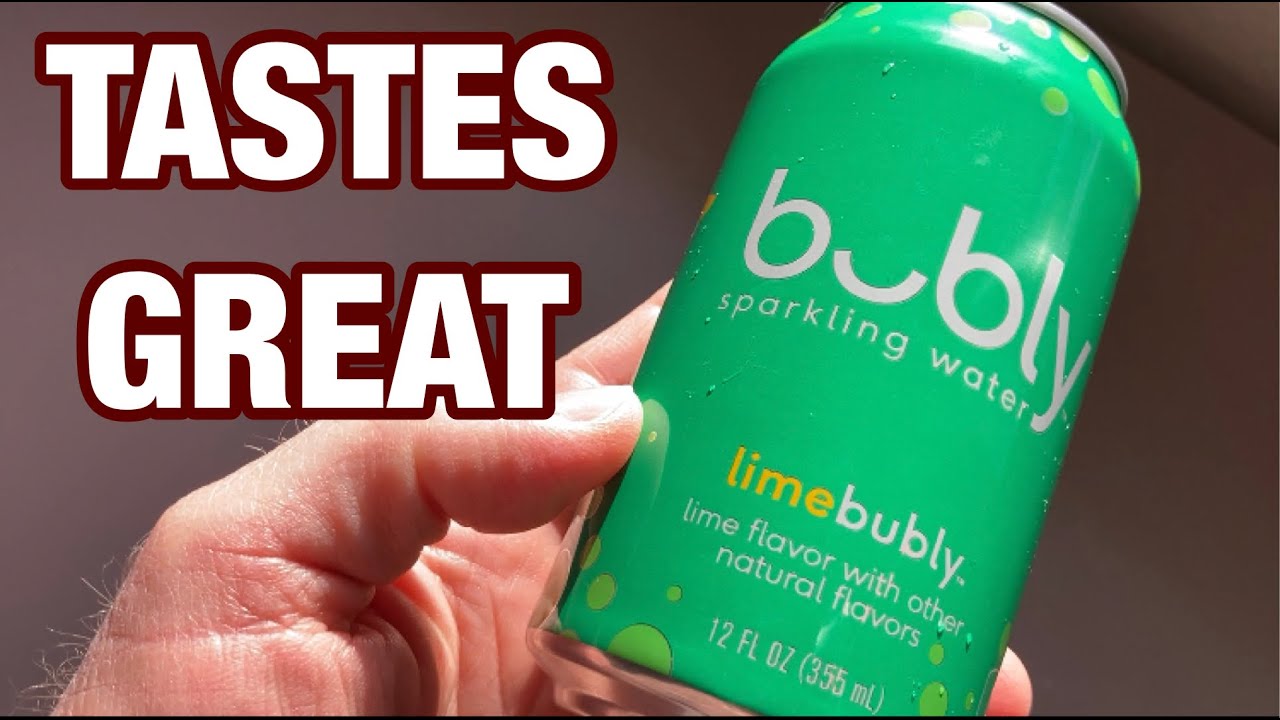 Bubly Sparkling Water - Lime Flavor