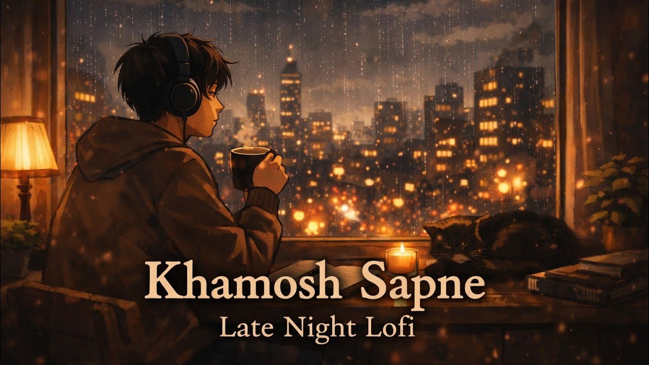 Khamosh Sapne – Hindi Lofi Chill Song | 2026 |  Relaxing music 🎵
